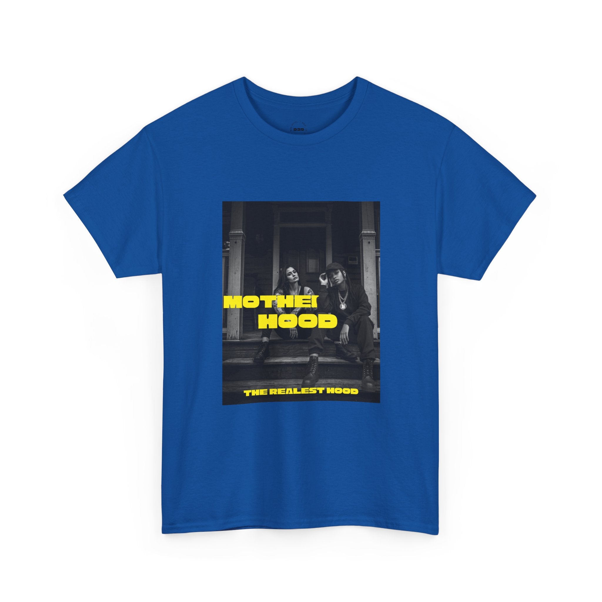 Mother Hood photo Tee | Vintage black and white street photo