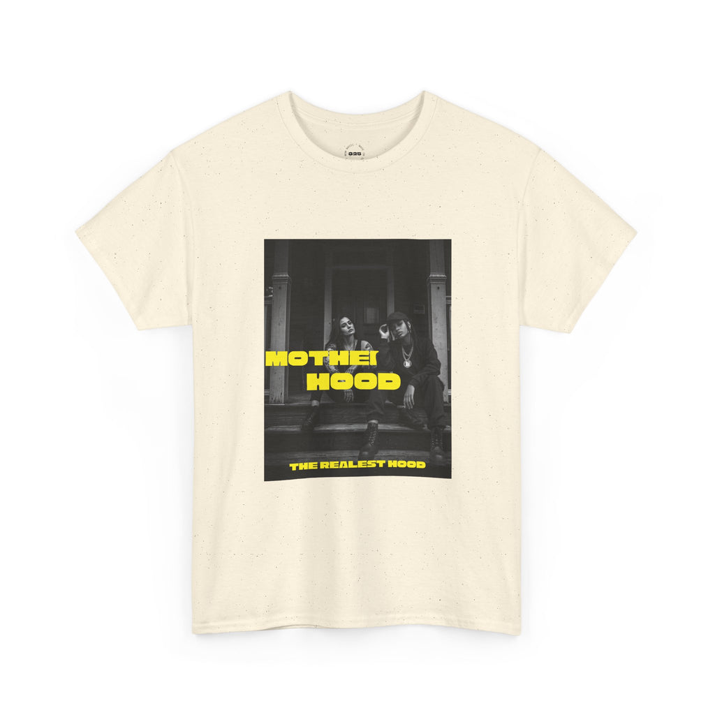 Mother Hood photo Tee | Vintage black and white street photo