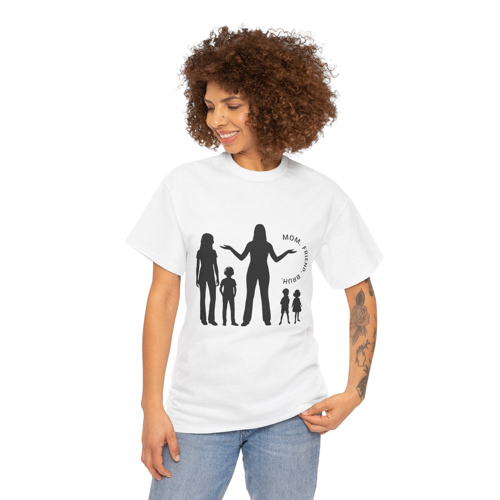 Mom Squad silhouette Tee | Mother and Daughters family shirt