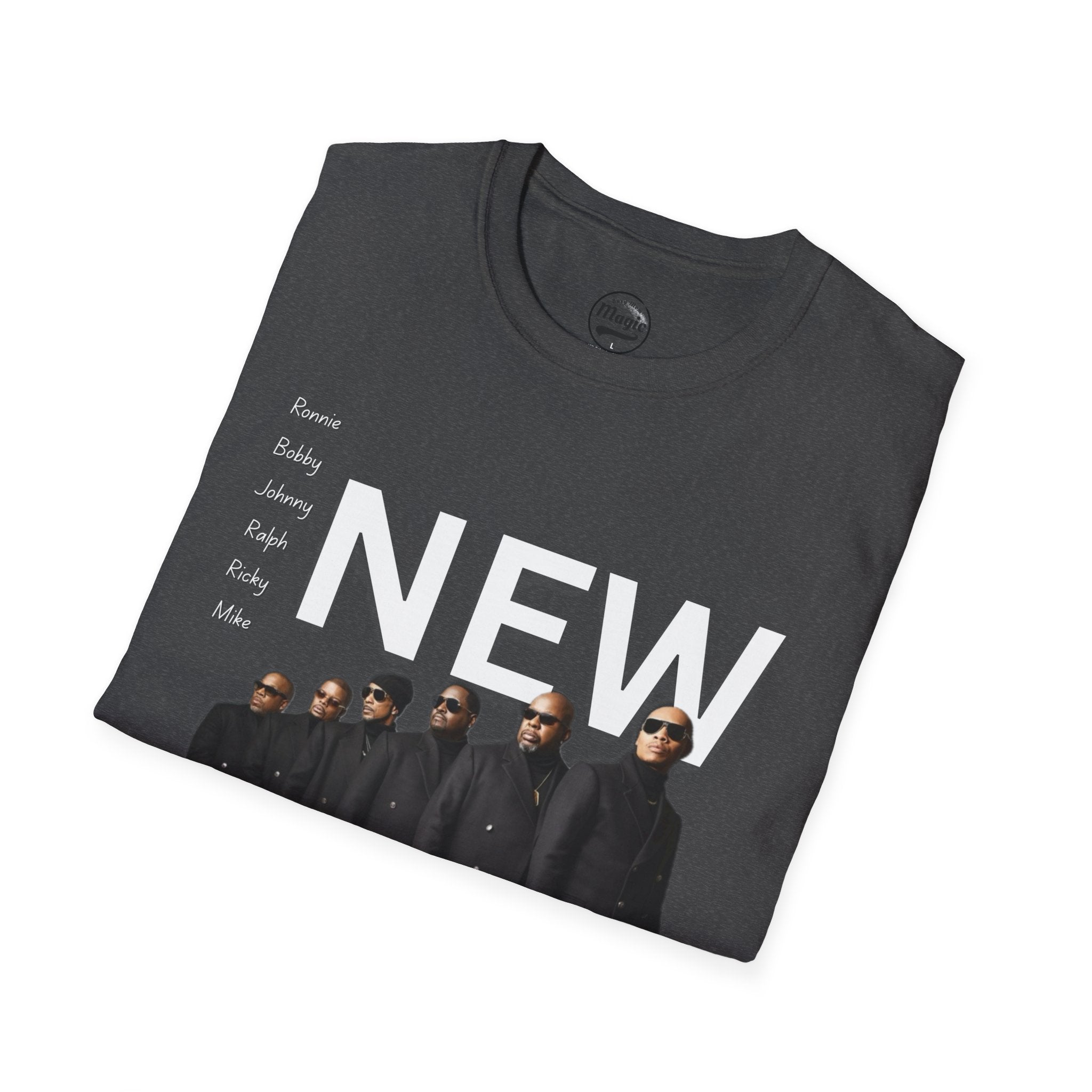 NEW EDITION Band Photo T-Shirt — Vintage Boy Band Graphic Tee