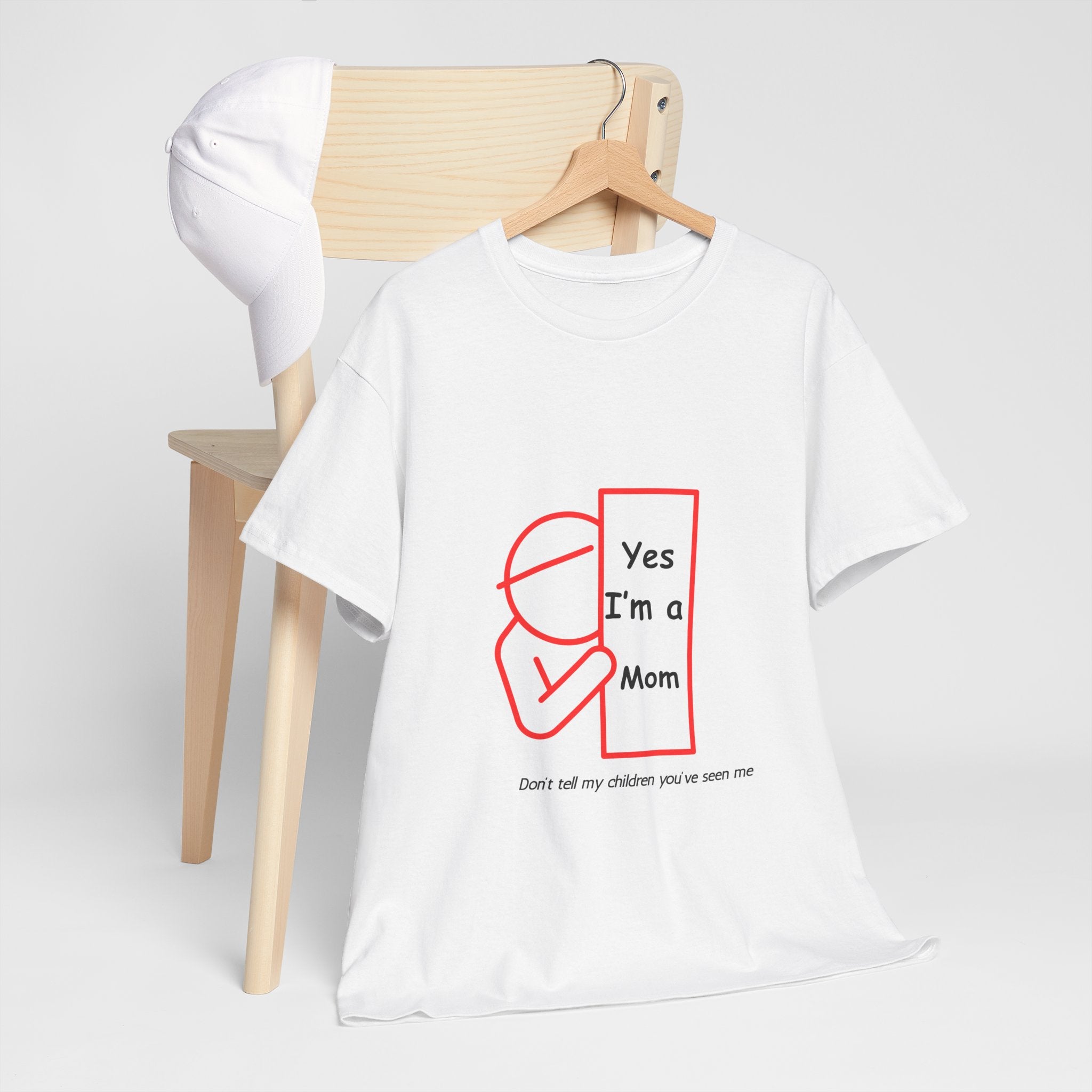 Hideaway Mom Funny Tee — "Don't Tell My Children" T-Shirt