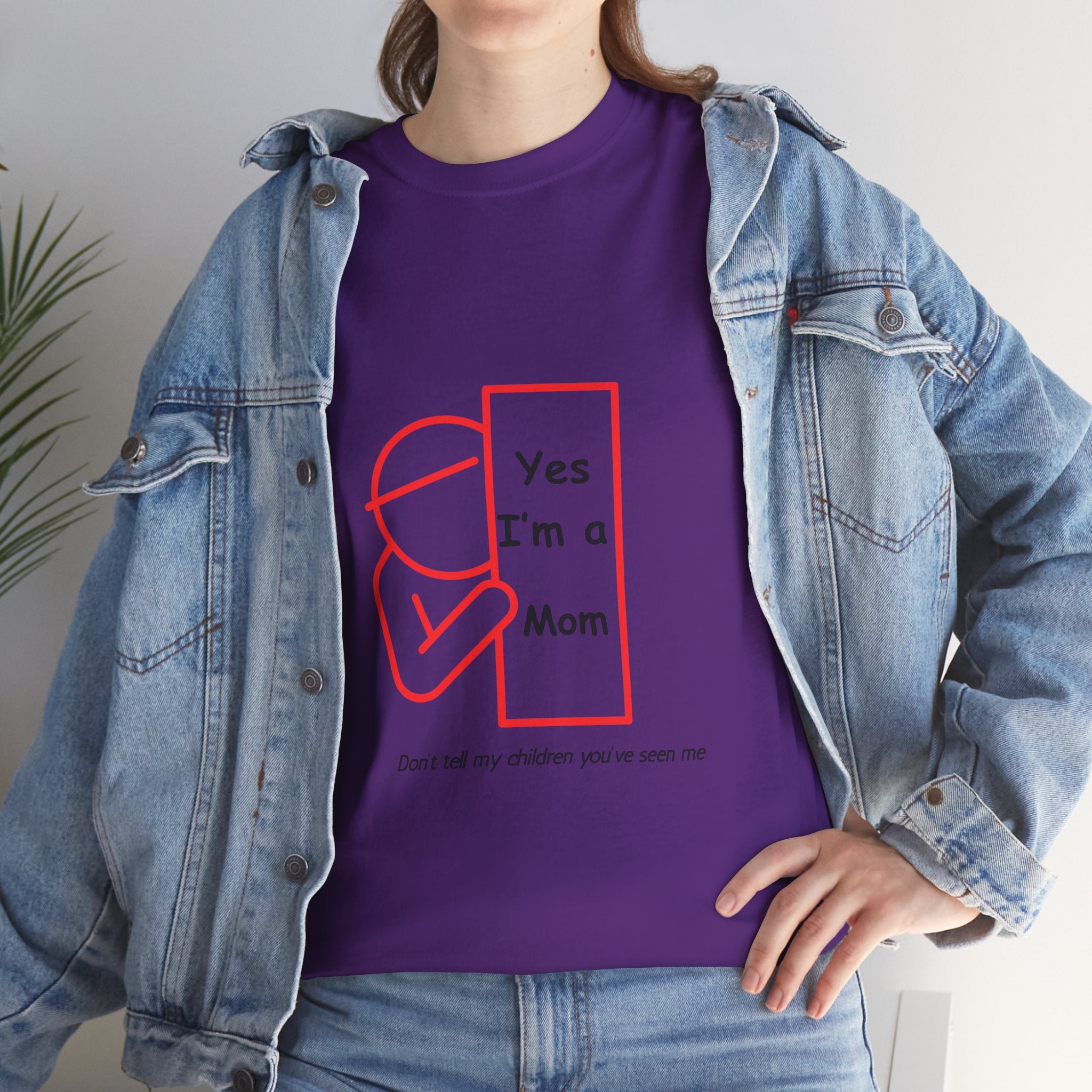 Hideaway Mom Funny Tee — "Don't Tell My Children" T-Shirt