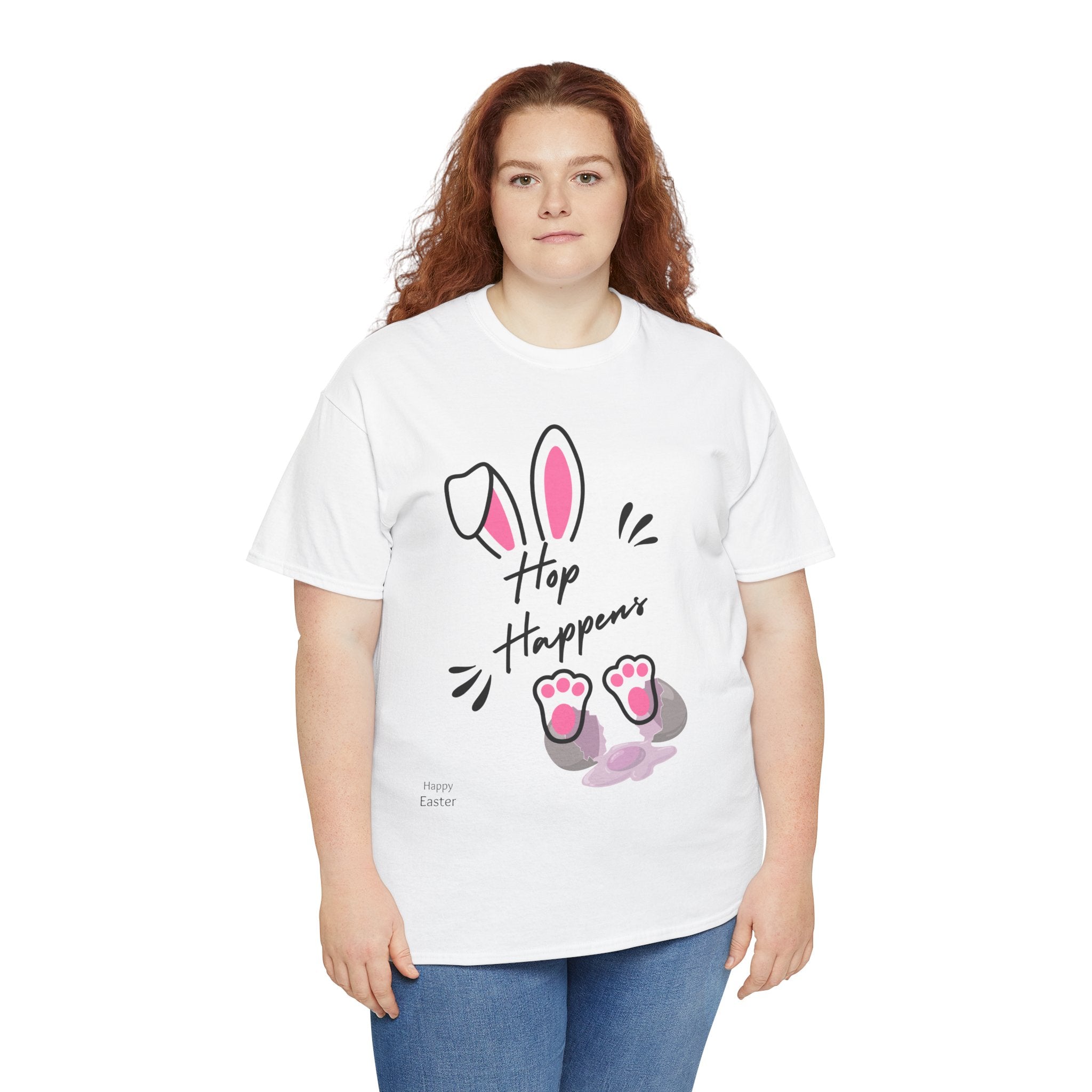 Easter "Hop Happens" Tee — Funny Family Easter T-Shirt