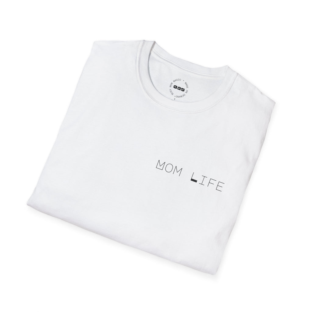 Mom Life  T-Shirt | white crewneck