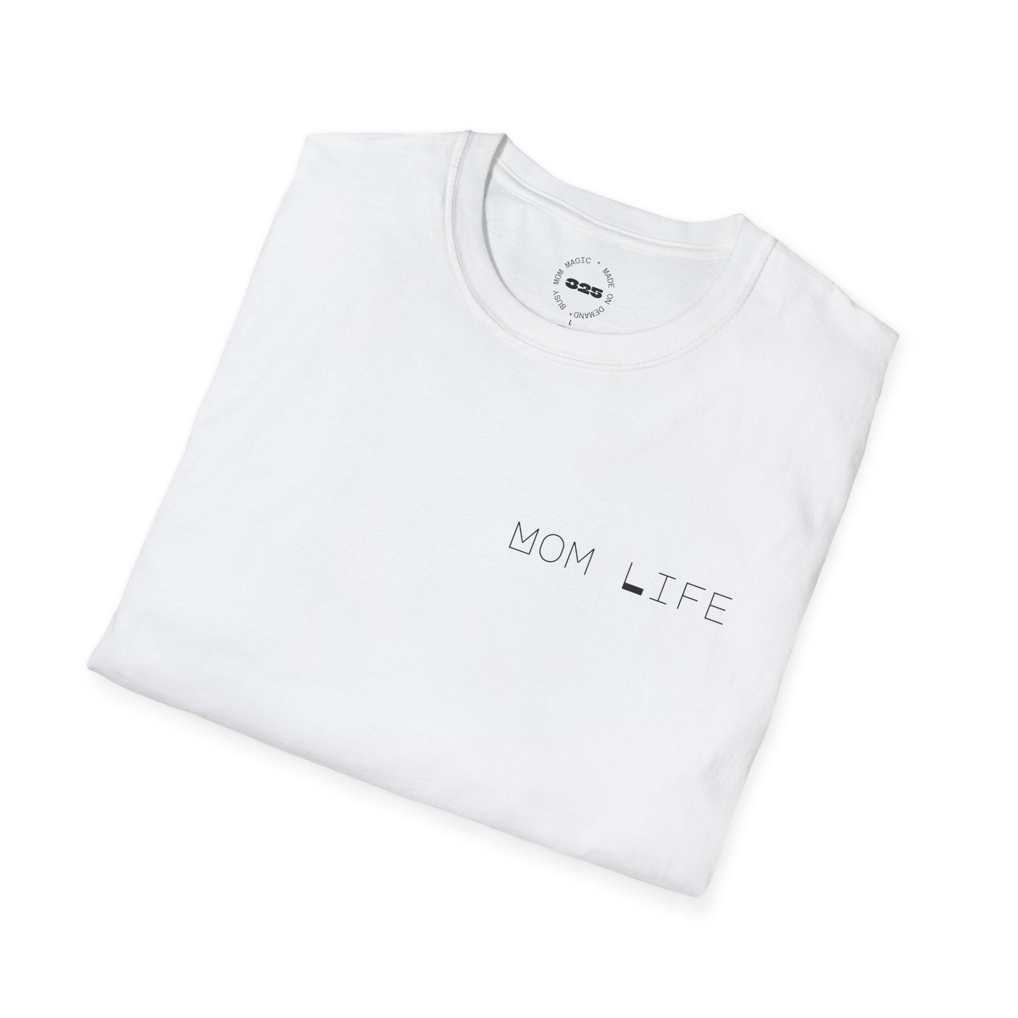 Mom Life  T-Shirt | white crewneck