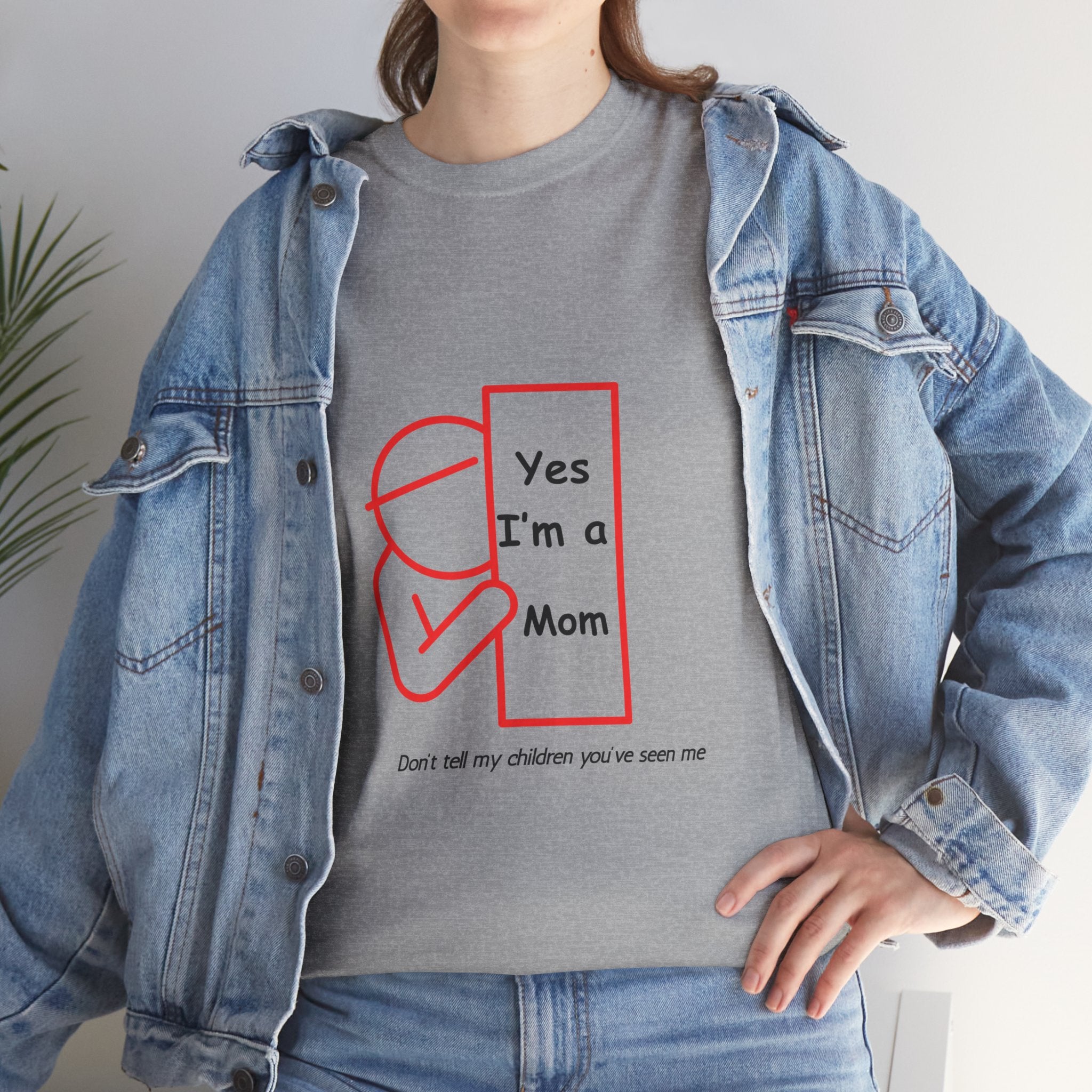 Hideaway Mom Funny Tee — "Don't Tell My Children" T-Shirt