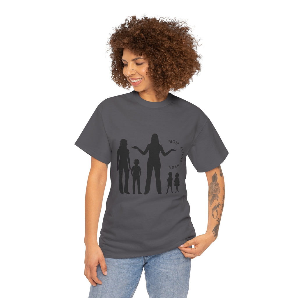 Mom Squad silhouette Tee | Mother and Daughters family shirt