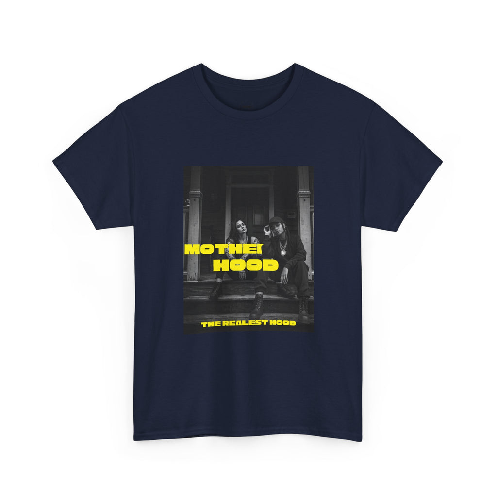 Mother Hood photo Tee | Vintage black and white street photo