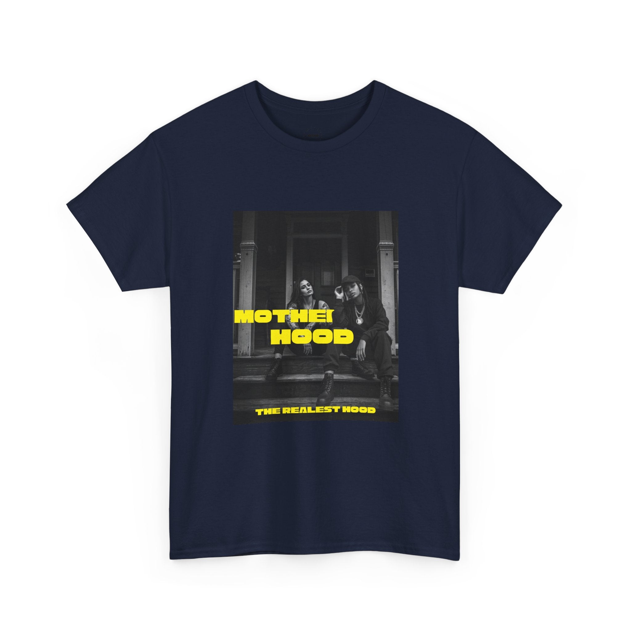 Mother Hood photo Tee | Vintage black and white street photo