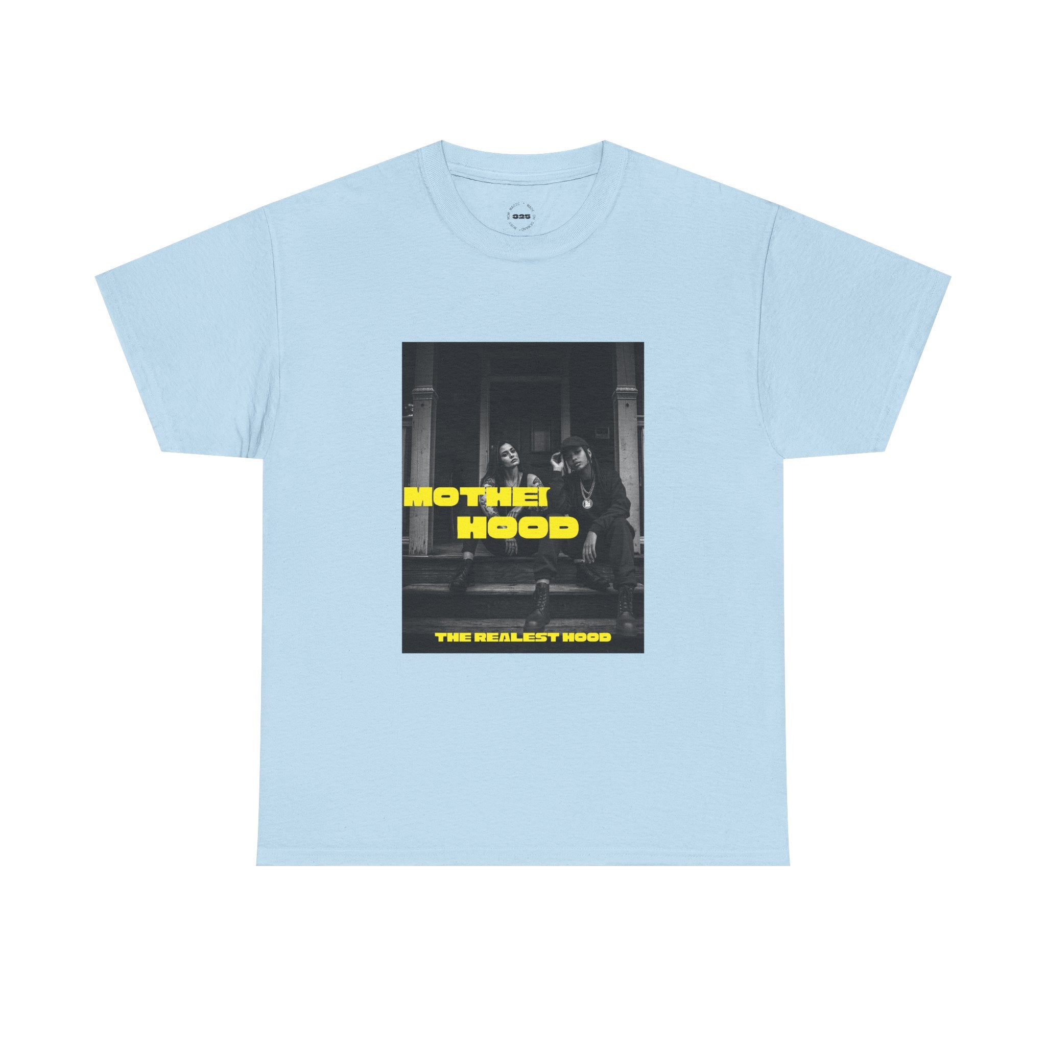 Mother Hood photo Tee | Vintage black and white street photo