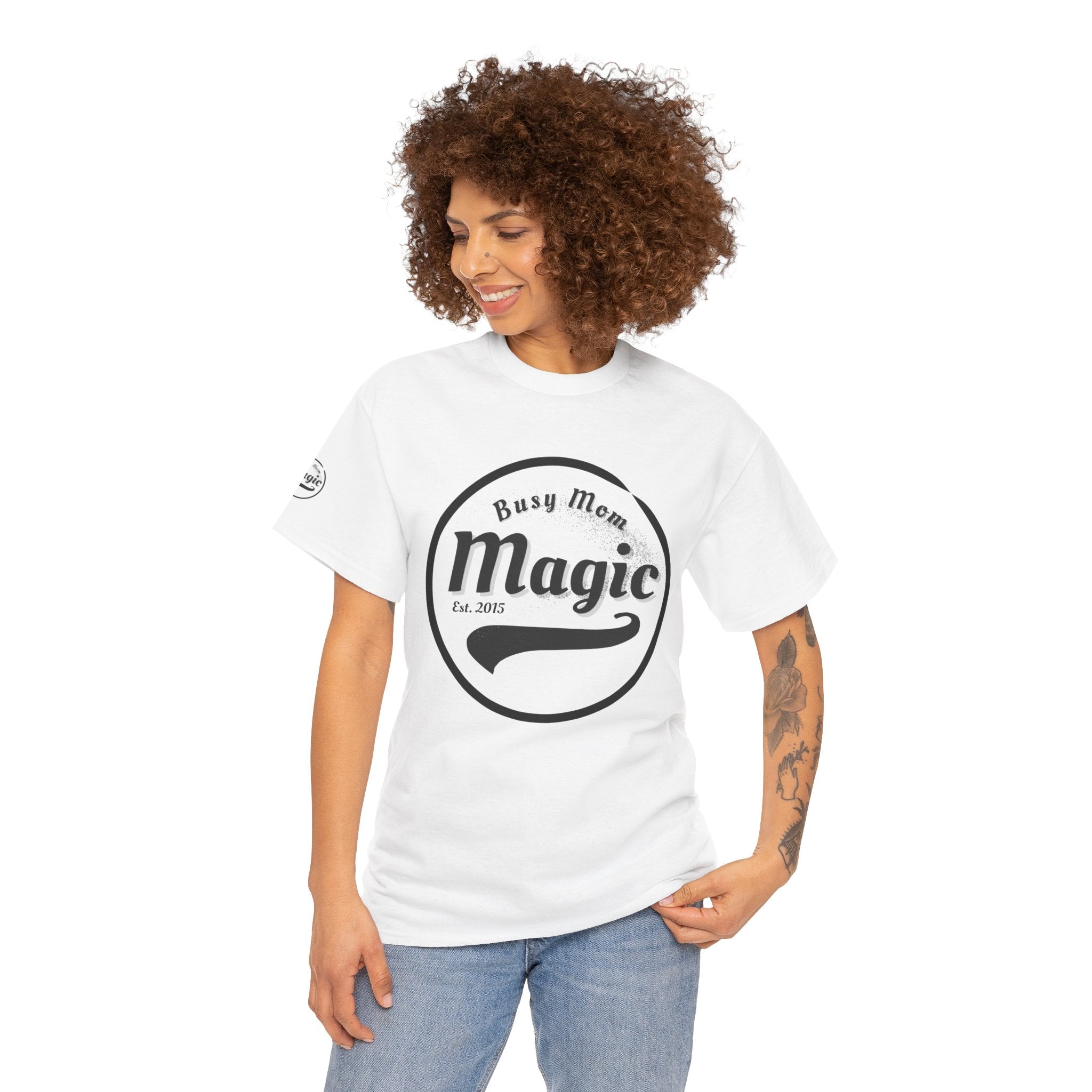 Busy Mom Magic Tee — 'Successful While Doing Momhood'