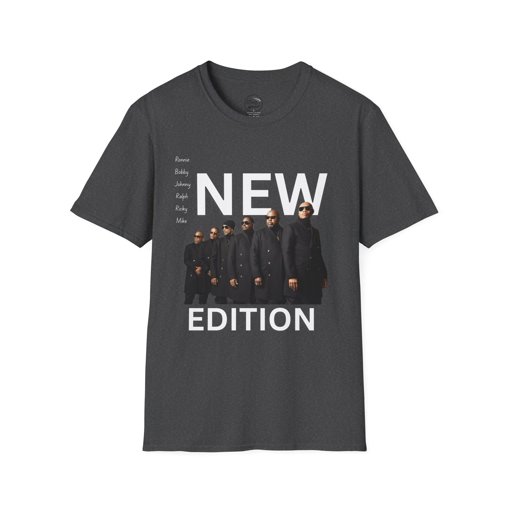 NEW EDITION Band Photo T-Shirt — Vintage Boy Band Graphic Tee