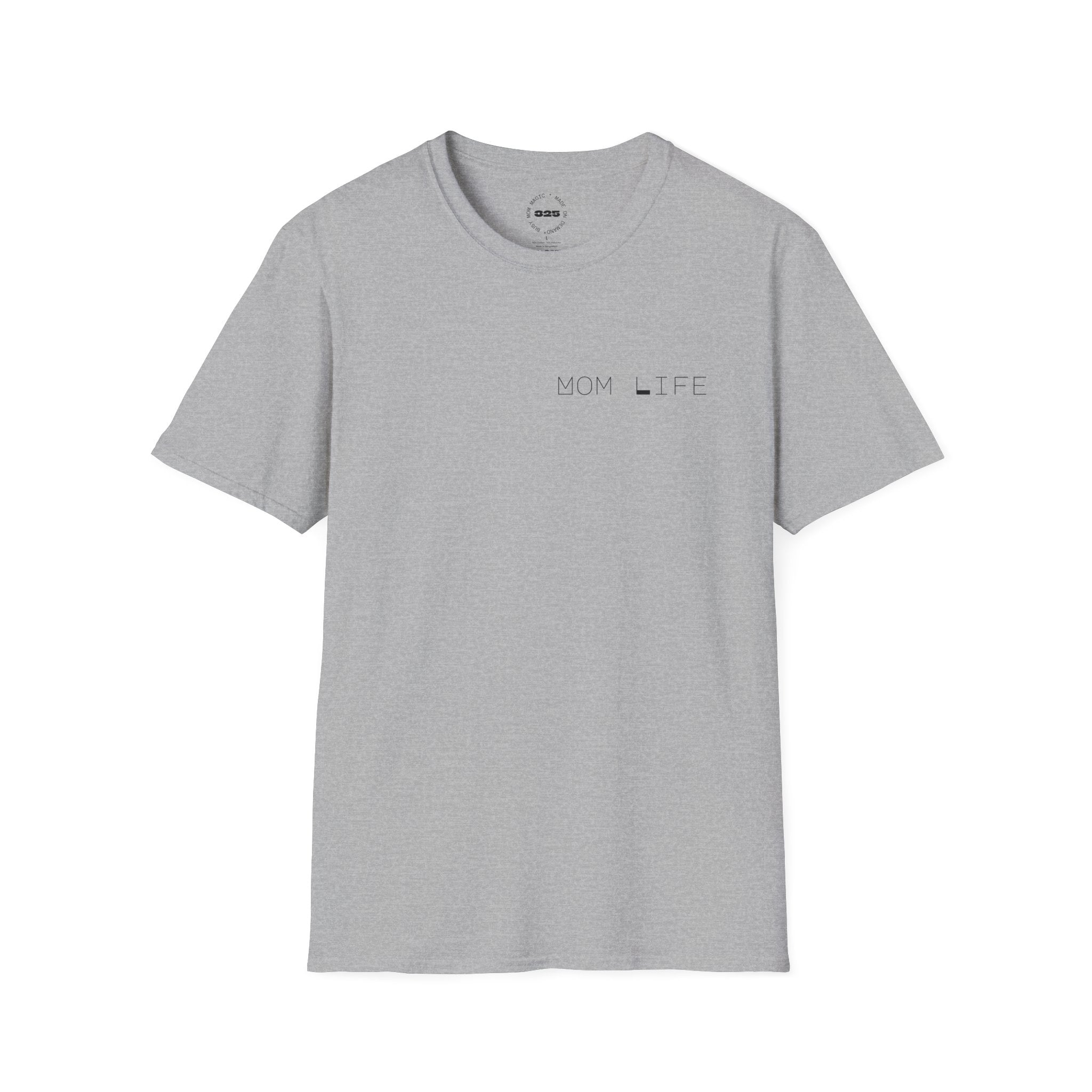 Mom Life  T-Shirt | white crewneck