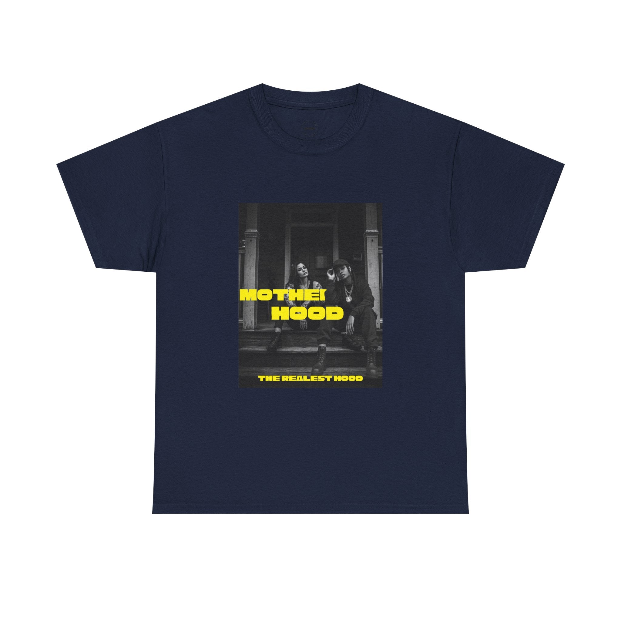 Mother Hood photo Tee | Vintage black and white street photo