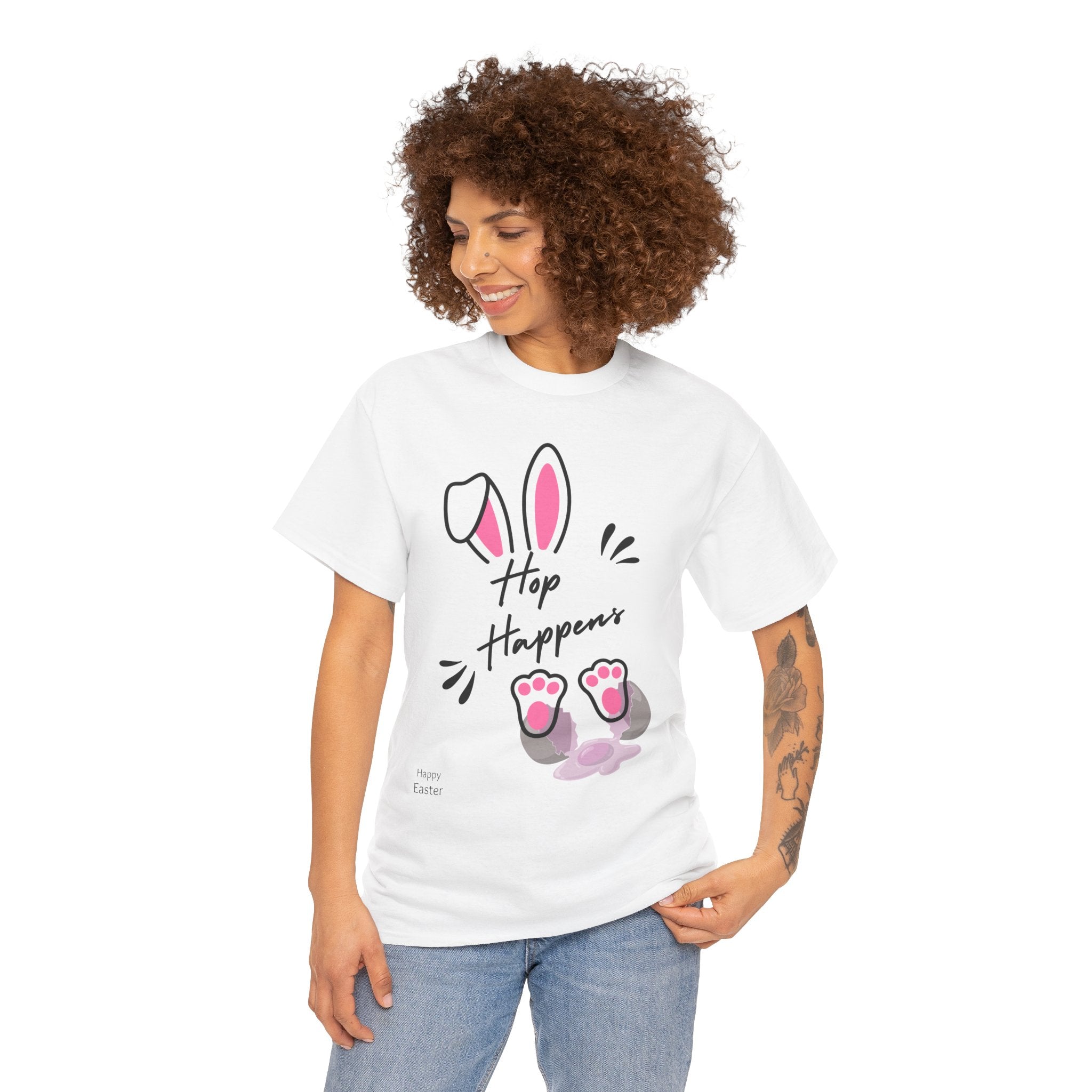 Easter "Hop Happens" Tee — Funny Family Easter T-Shirt