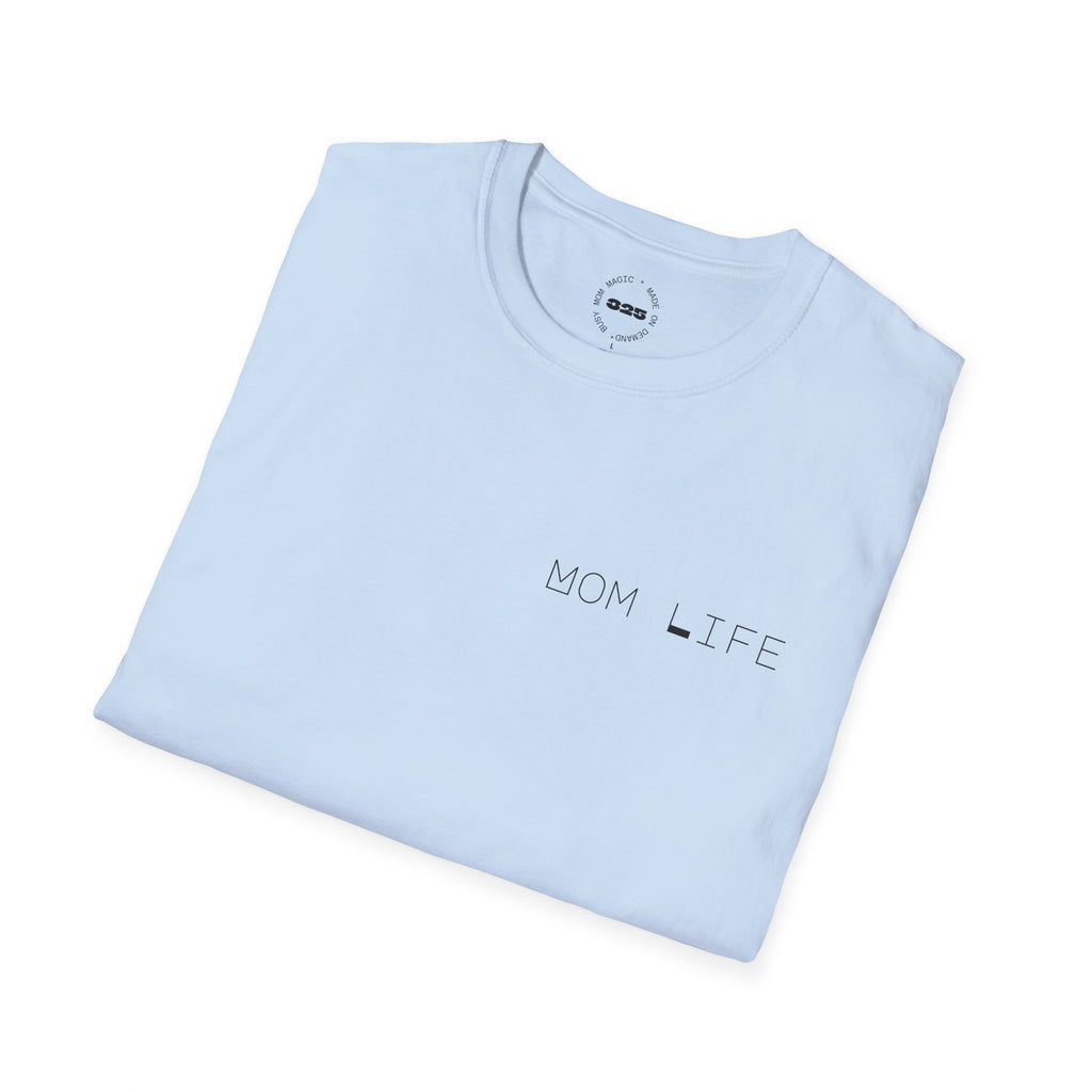 Mom Life  T-Shirt | white crewneck