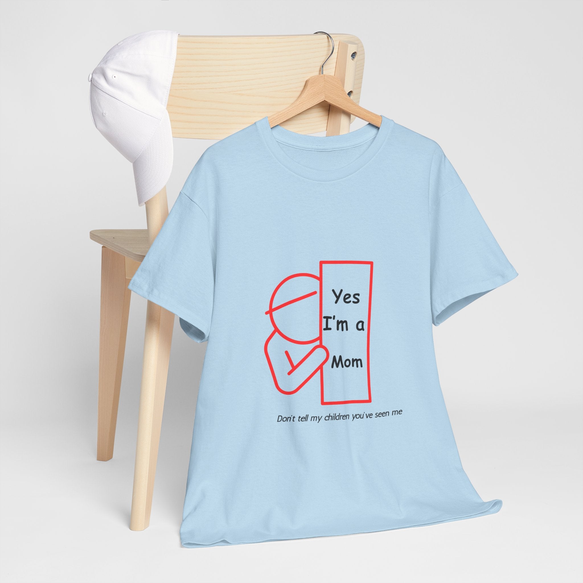Hideaway Mom Funny Tee — "Don't Tell My Children" T-Shirt
