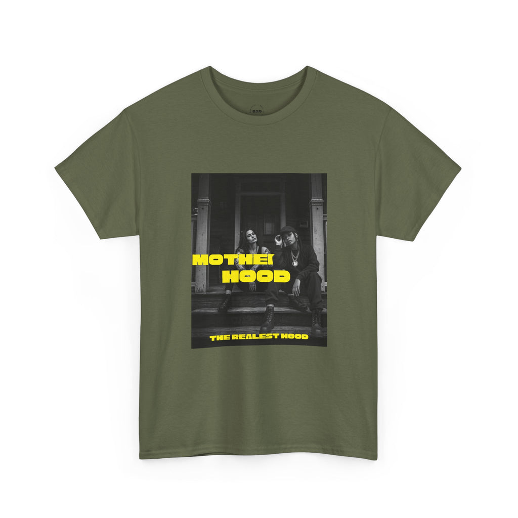 Mother Hood photo Tee | Vintage black and white street photo