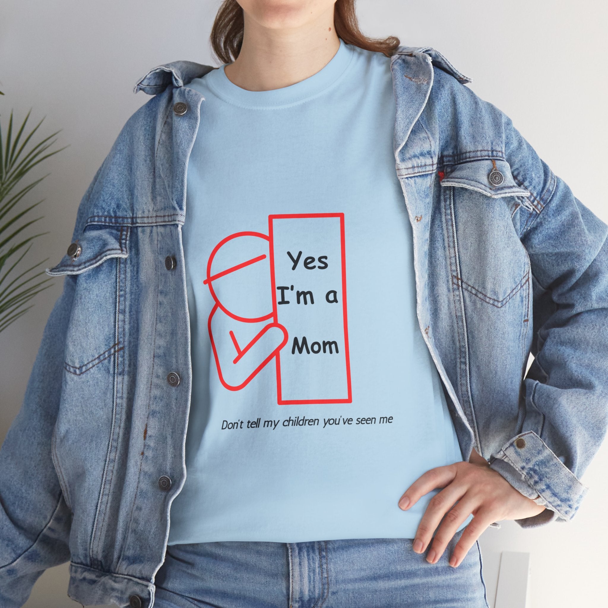 Hideaway Mom Funny Tee — "Don't Tell My Children" T-Shirt