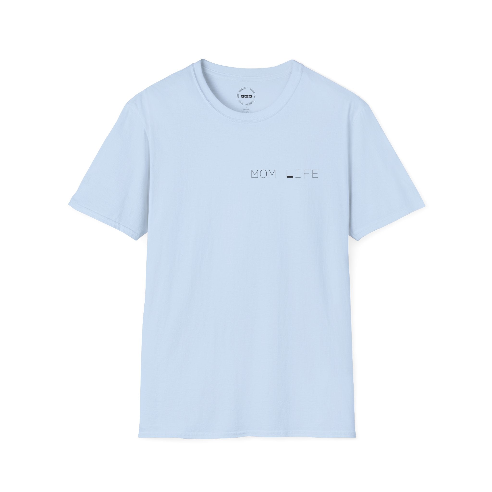 Mom Life  T-Shirt | white crewneck