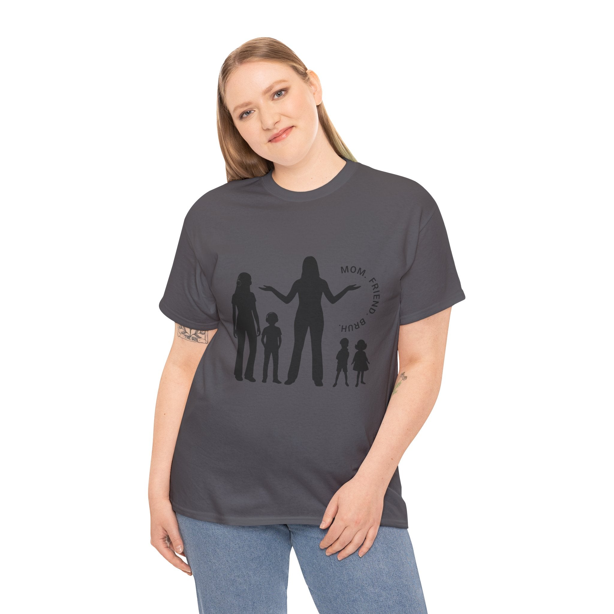 Mom Squad silhouette Tee | Mother and Daughters family shirt