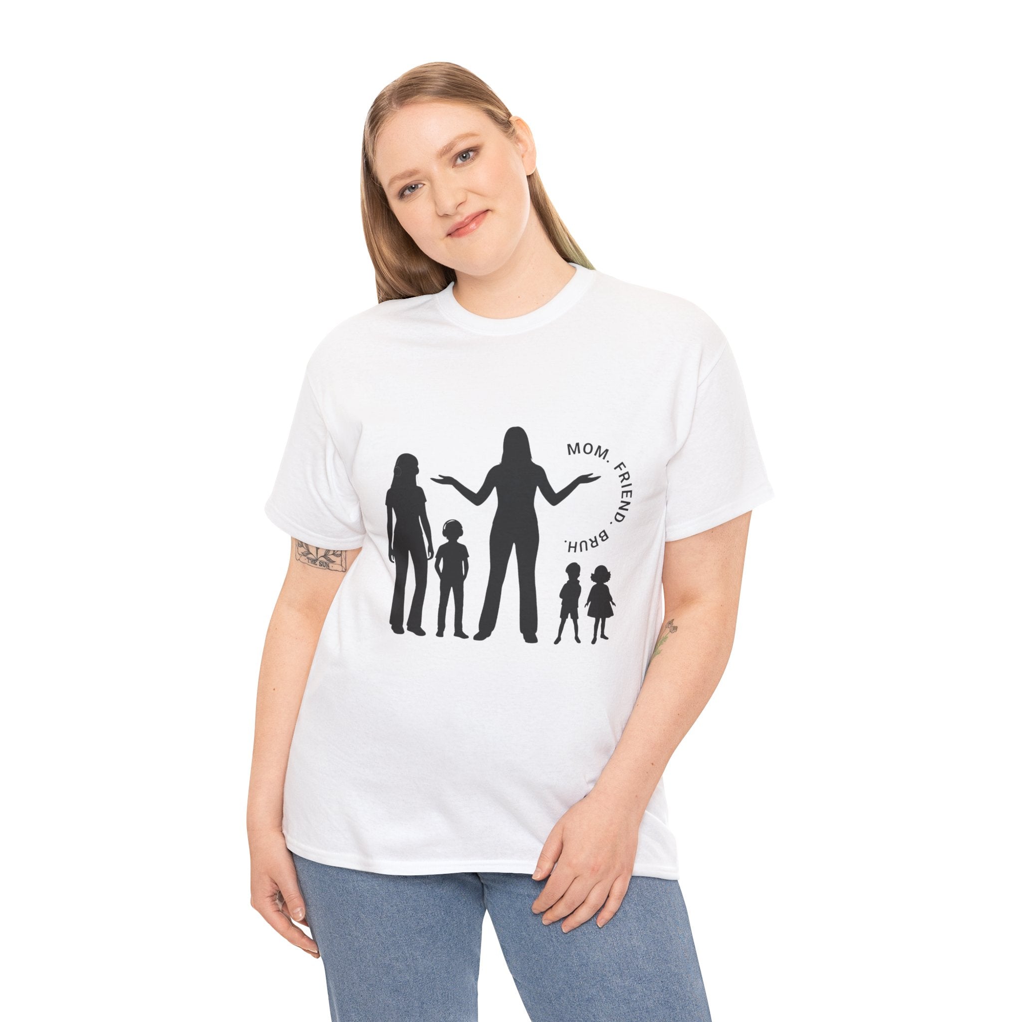 Mom Squad silhouette Tee | Mother and Daughters family shirt