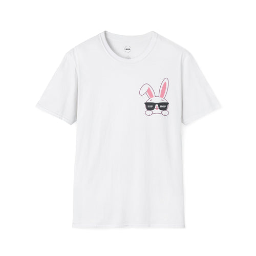 Cool Bunny Sunglasses T-Shirt — Cute Rabbit Pocket Graphic Tee for Easter & Everyday