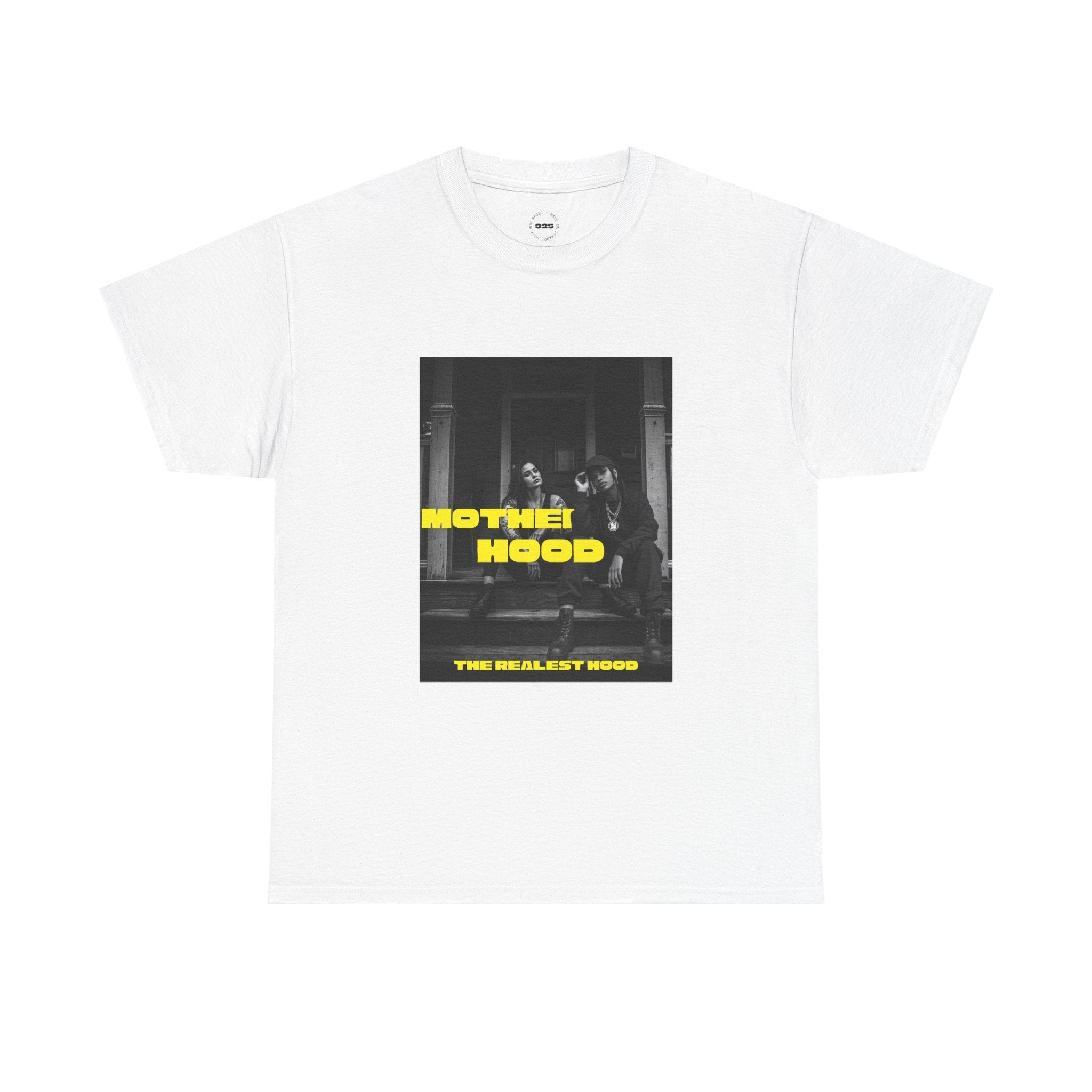 Mother Hood photo Tee | Vintage black and white street photo