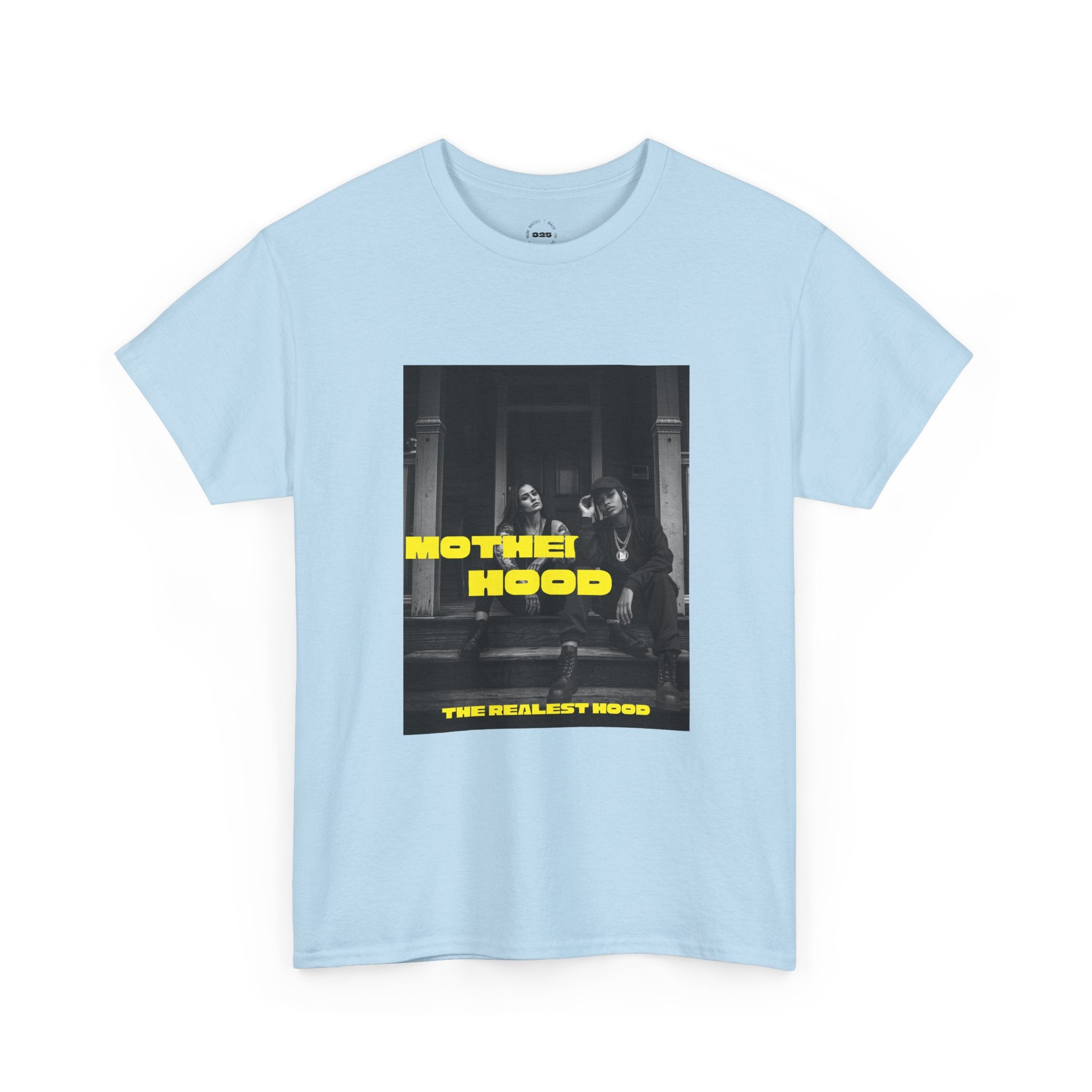Mother Hood photo Tee | Vintage black and white street photo