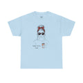 Tired MOM T-Shirt | Mom Hair Bandana Sunglasses Coffee Tee