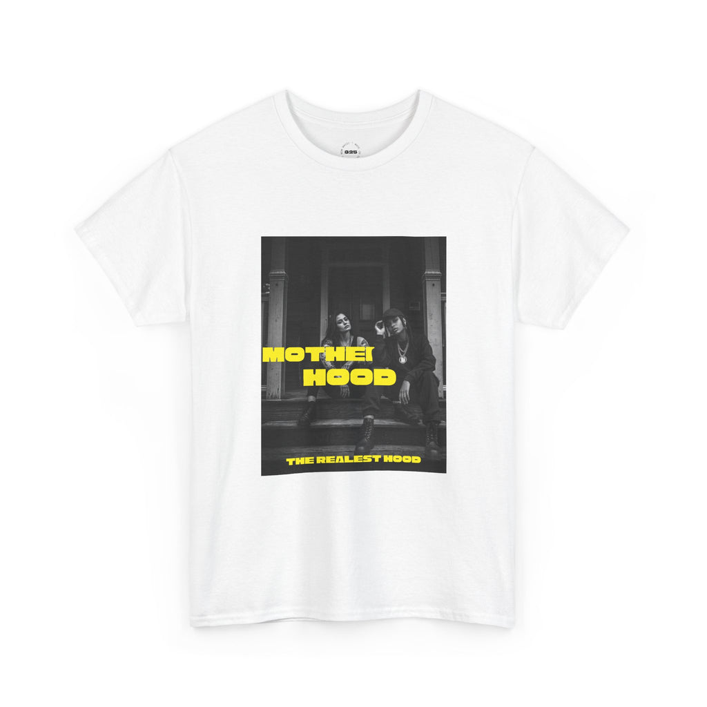 Mother Hood photo Tee | Vintage black and white street photo