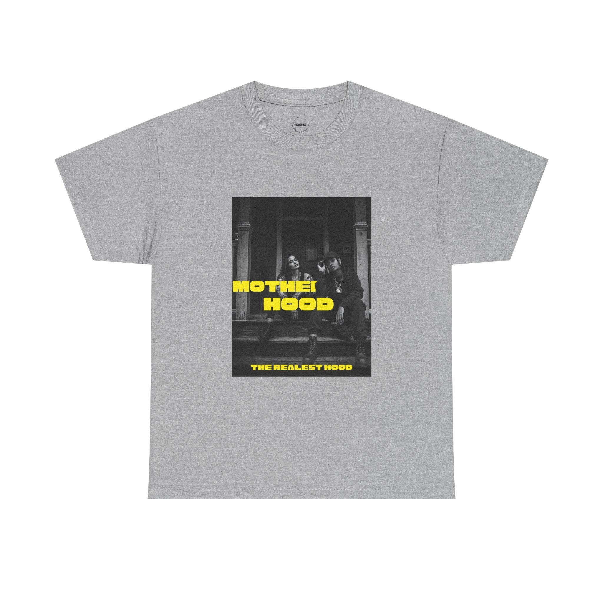 Mother Hood photo Tee | Vintage black and white street photo