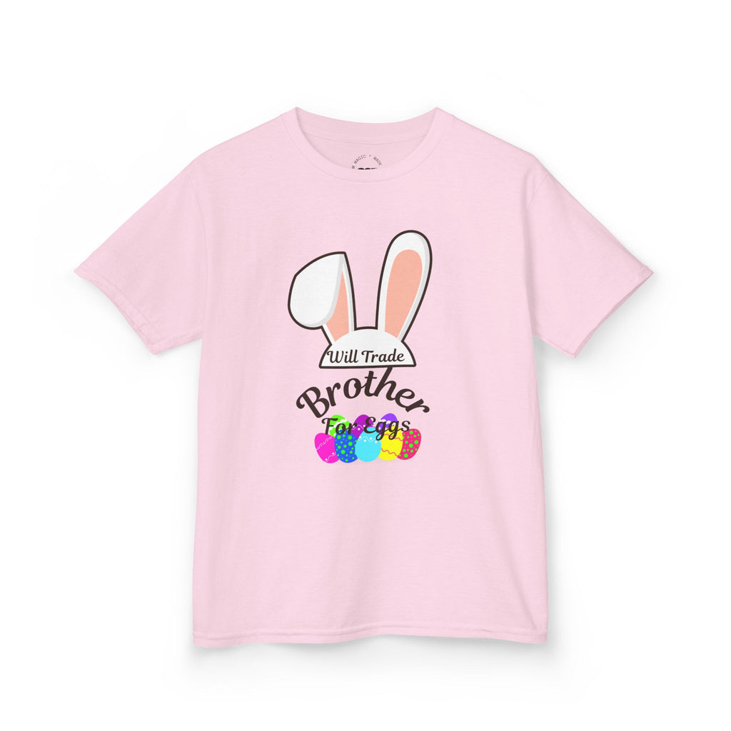 Easter Bunny Ears Brother Kids Tee | Pastel Eggs, Sibling Shirt