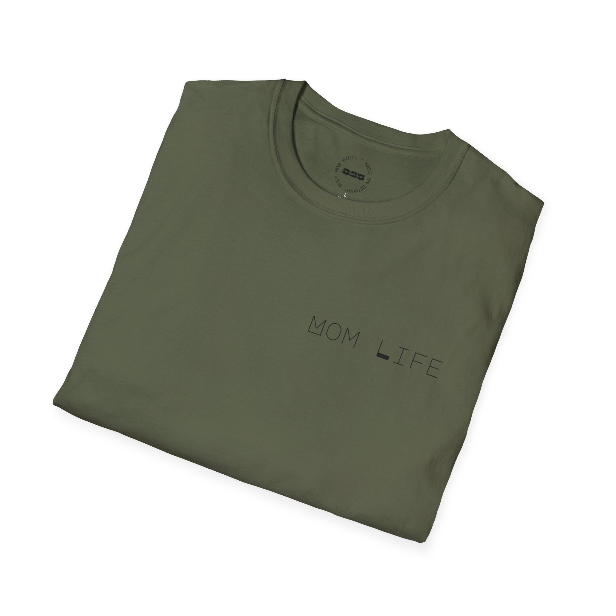 Mom Life  T-Shirt | white crewneck