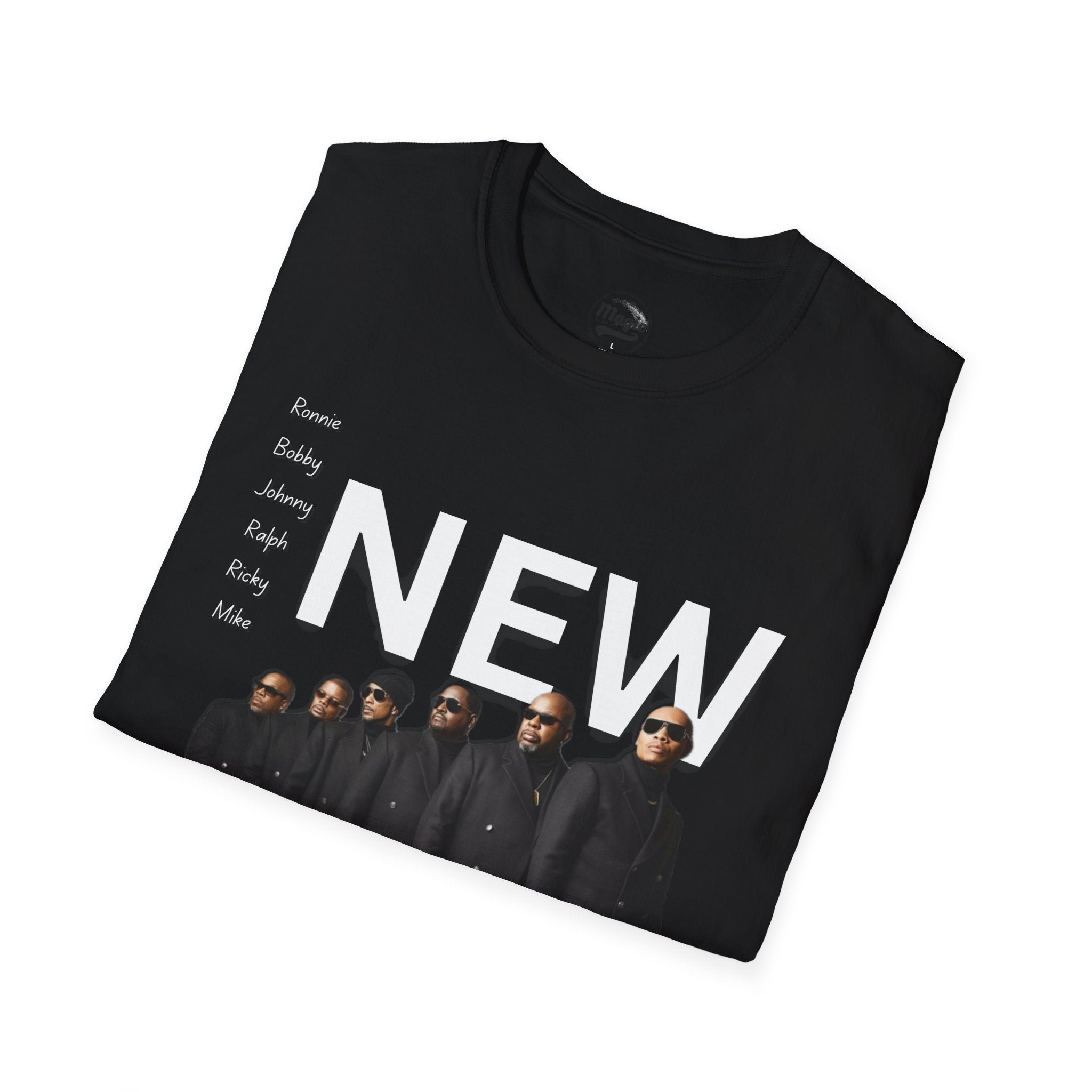 NEW EDITION Band Photo T-Shirt — Vintage Boy Band Graphic Tee