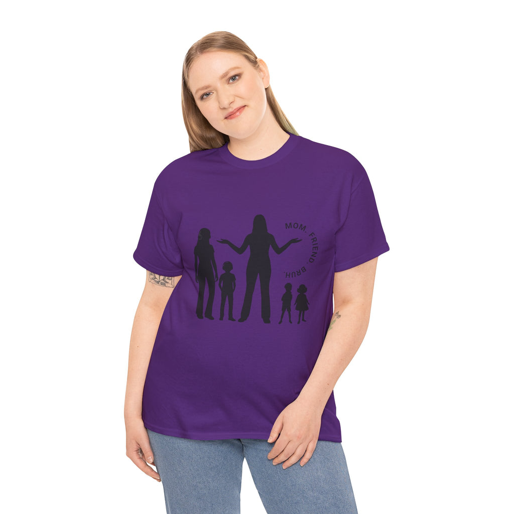 Mom Squad silhouette Tee | Mother and Daughters family shirt
