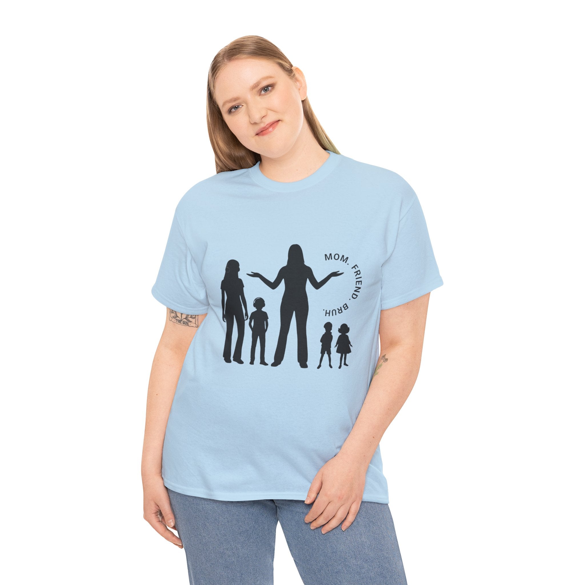 Mom Squad silhouette Tee | Mother and Daughters family shirt