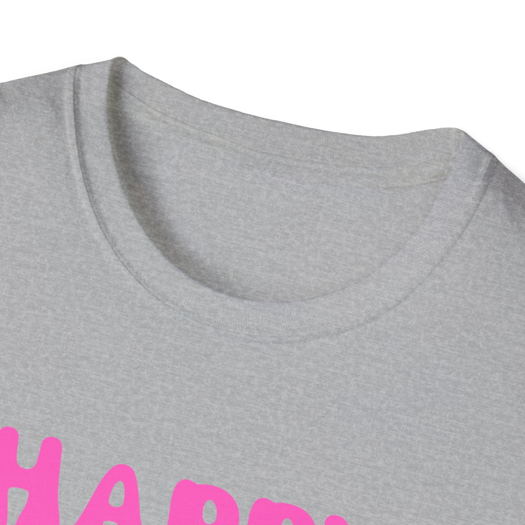 Happy Easter 2026 T-Shirt | Pastel Stripes, Easter Eggs
