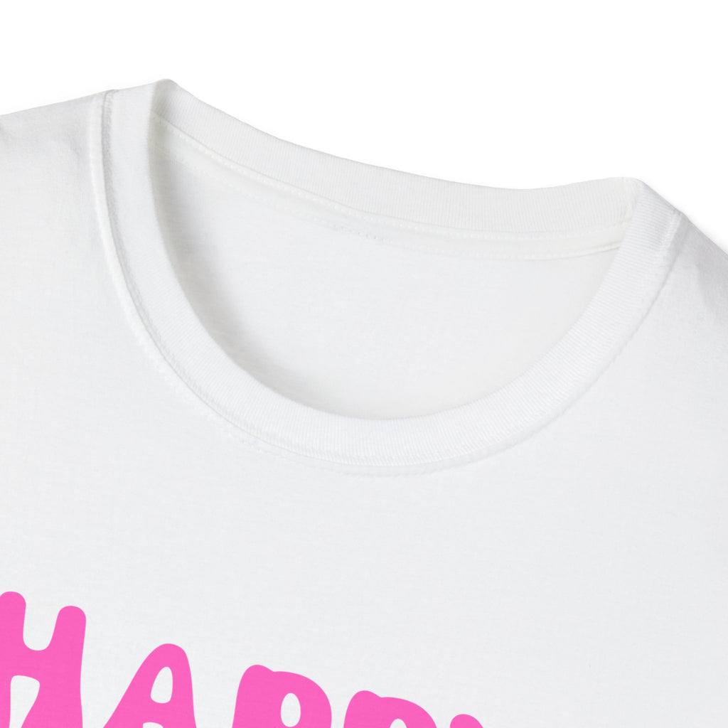 Happy Easter 2026 T-Shirt | Pastel Stripes, Easter Eggs
