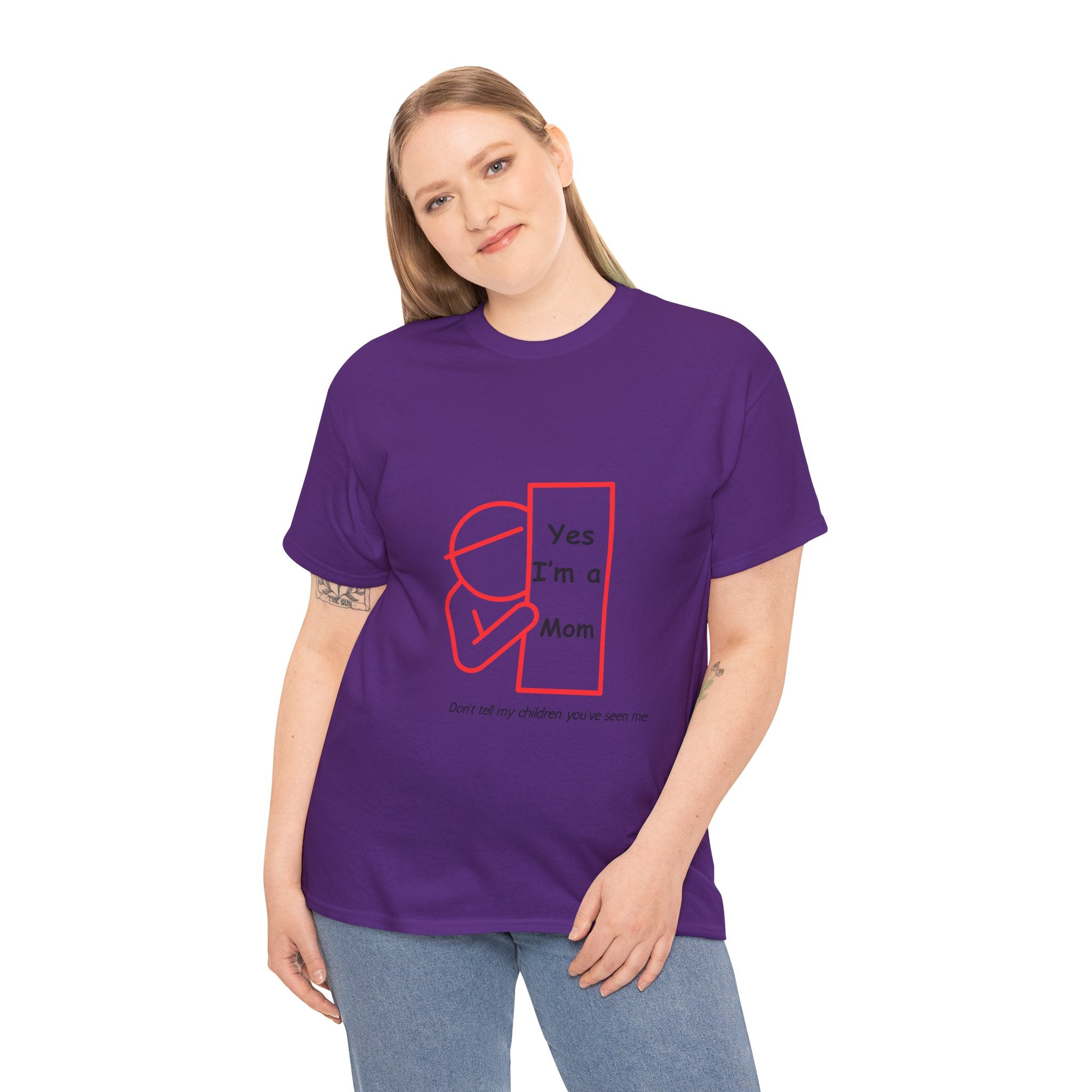 Hideaway Mom Funny Tee — "Don't Tell My Children" T-Shirt