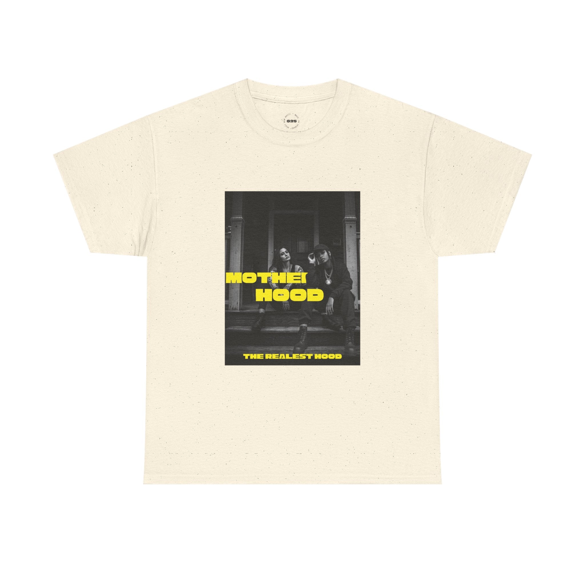 Mother Hood photo Tee | Vintage black and white street photo