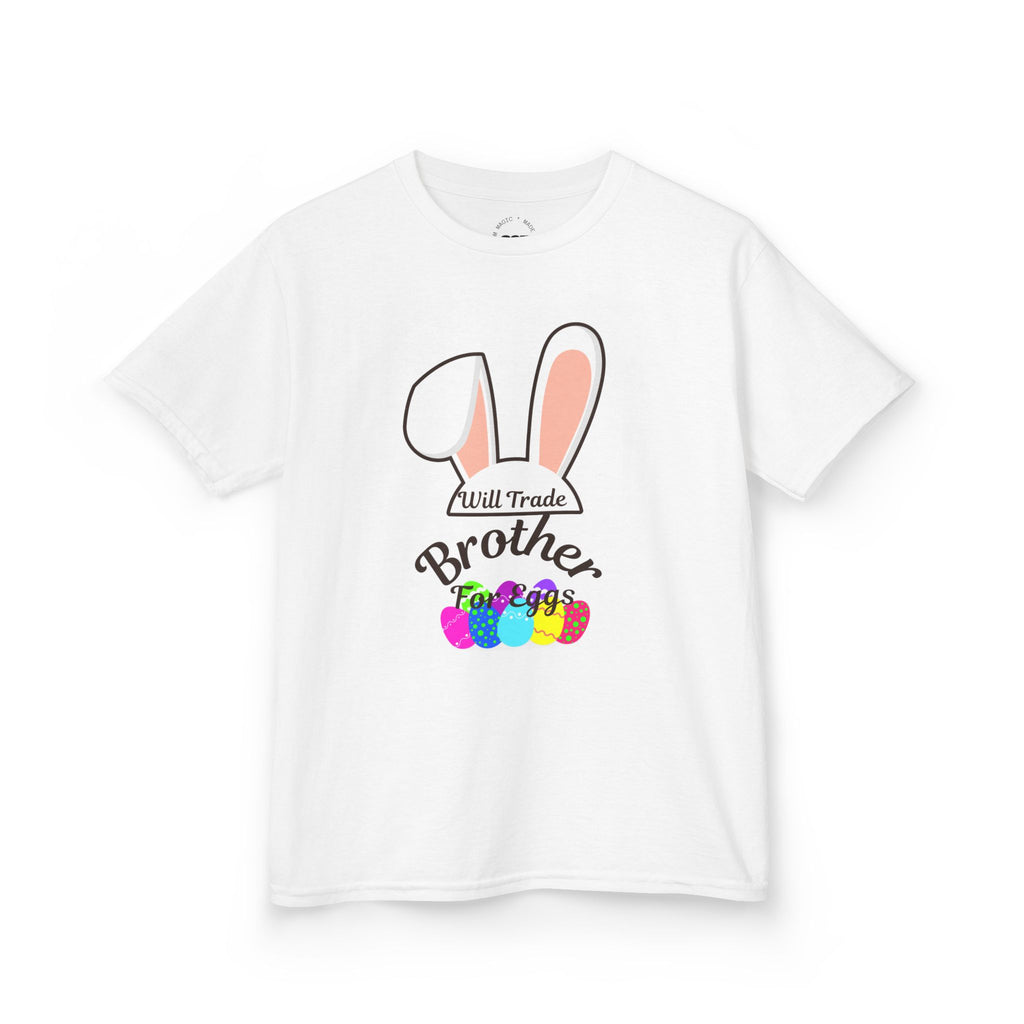Easter Bunny Ears Brother Kids Tee | Pastel Eggs, Sibling Shirt