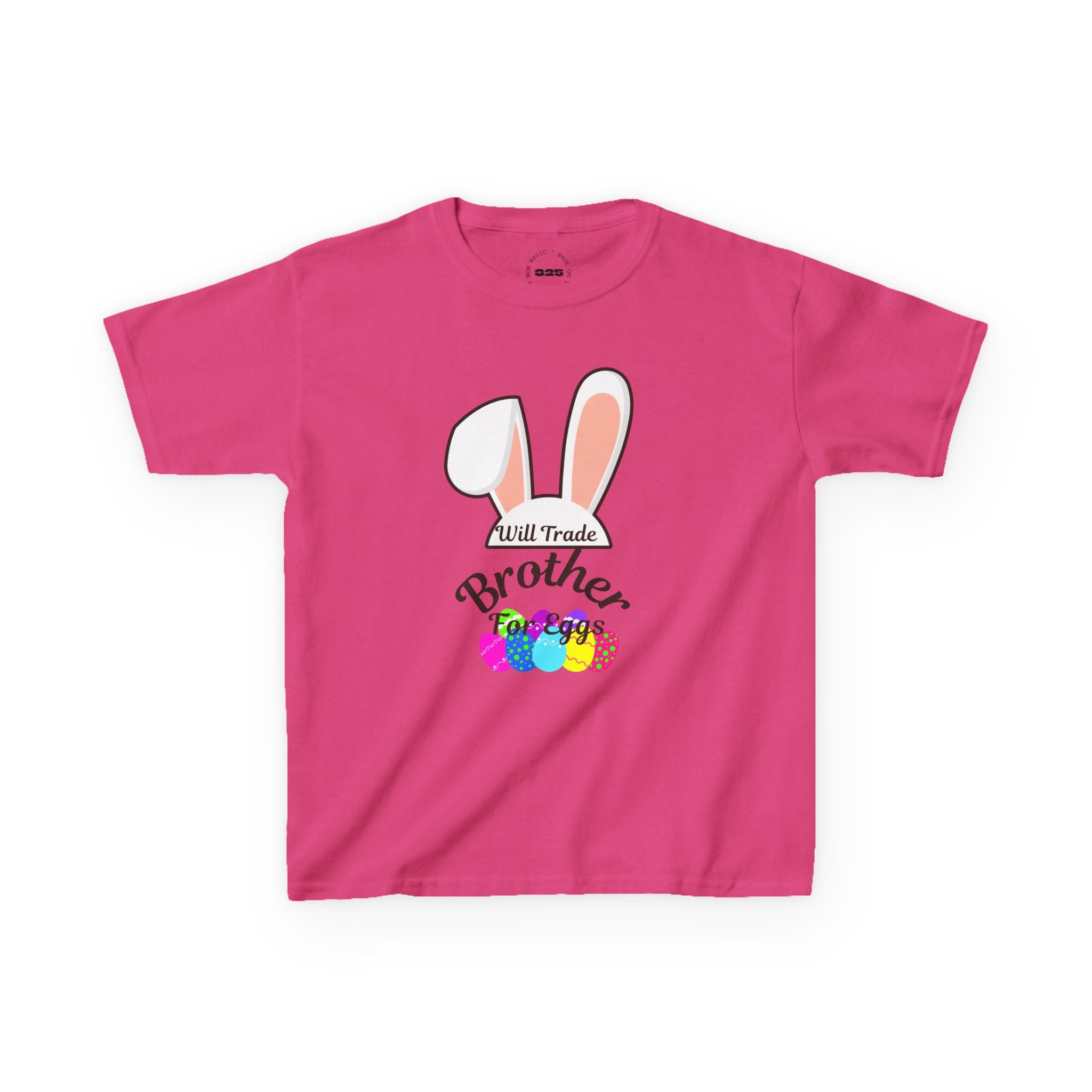 Easter Bunny Ears Brother Kids Tee | Pastel Eggs, Sibling Shirt