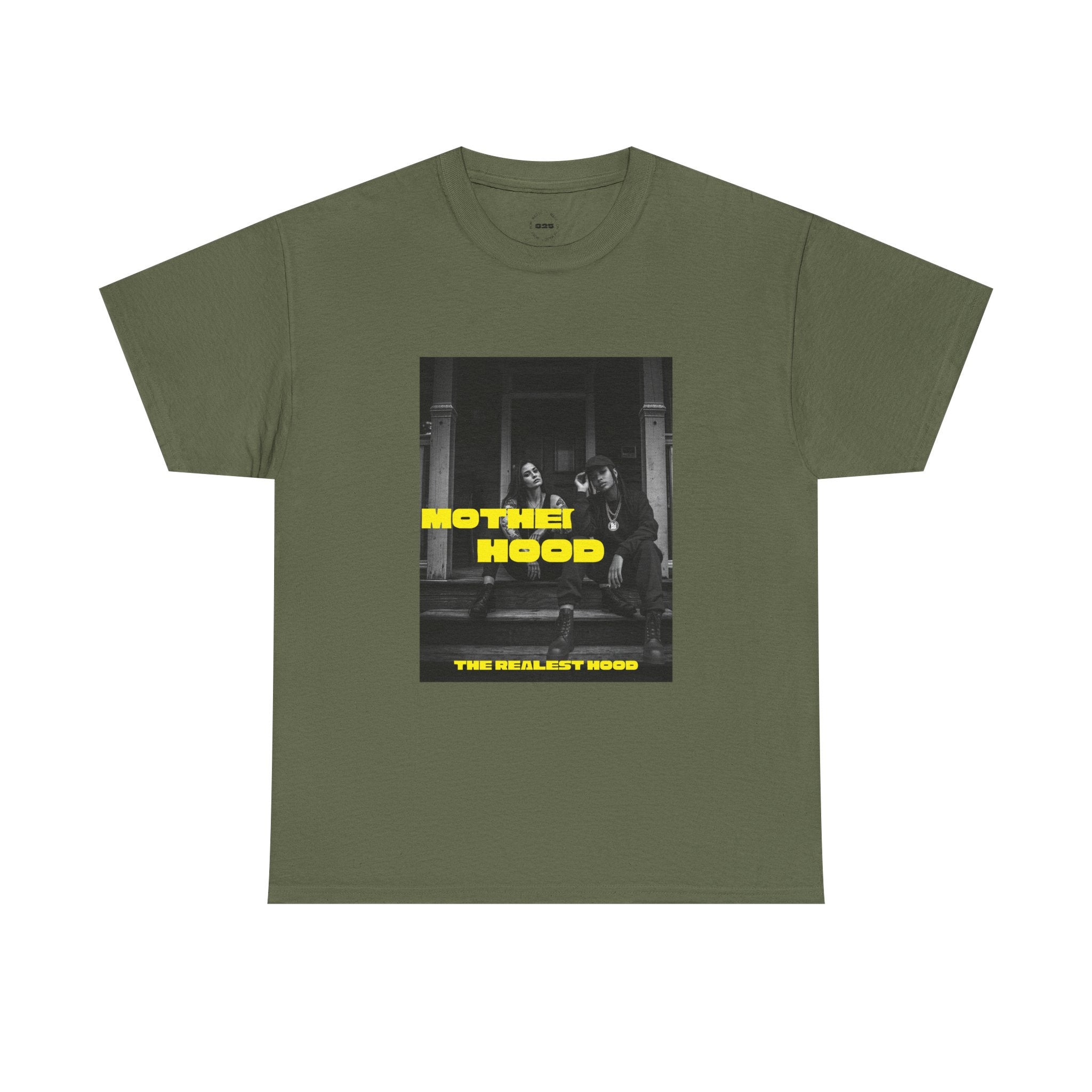 Mother Hood photo Tee | Vintage black and white street photo
