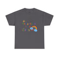 Happiness Is A Decision T-Shirt | Rainbow Handdrawn Positive Quote Tee