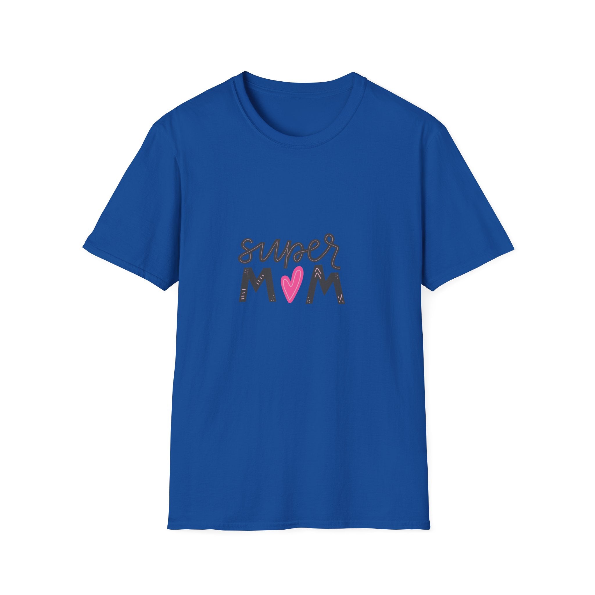 Super Mom heart graphic T-Shirt | Mother's Day mom shirt