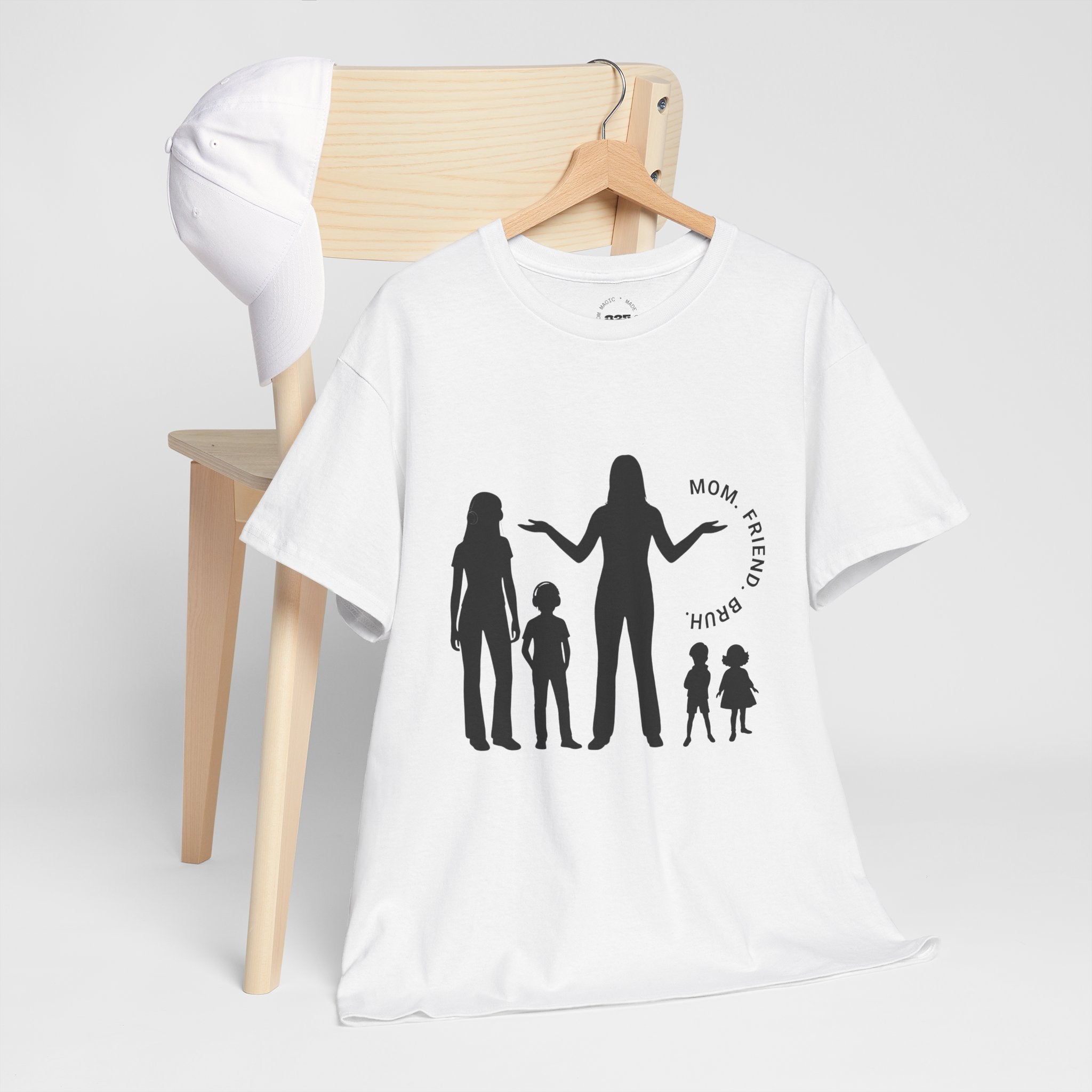 Mom Squad silhouette Tee | Mother and Daughters family shirt