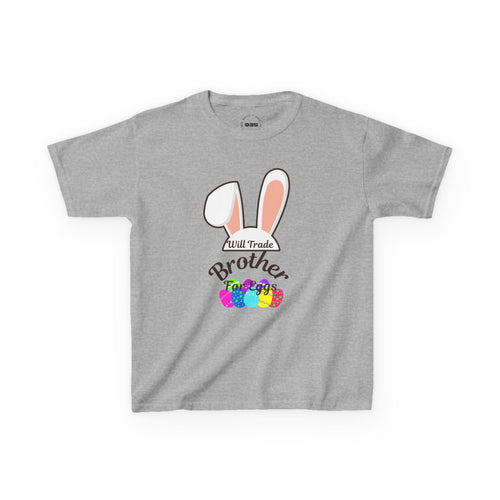 Easter Bunny Ears Brother Kids Tee | Pastel Eggs, Sibling Shirt