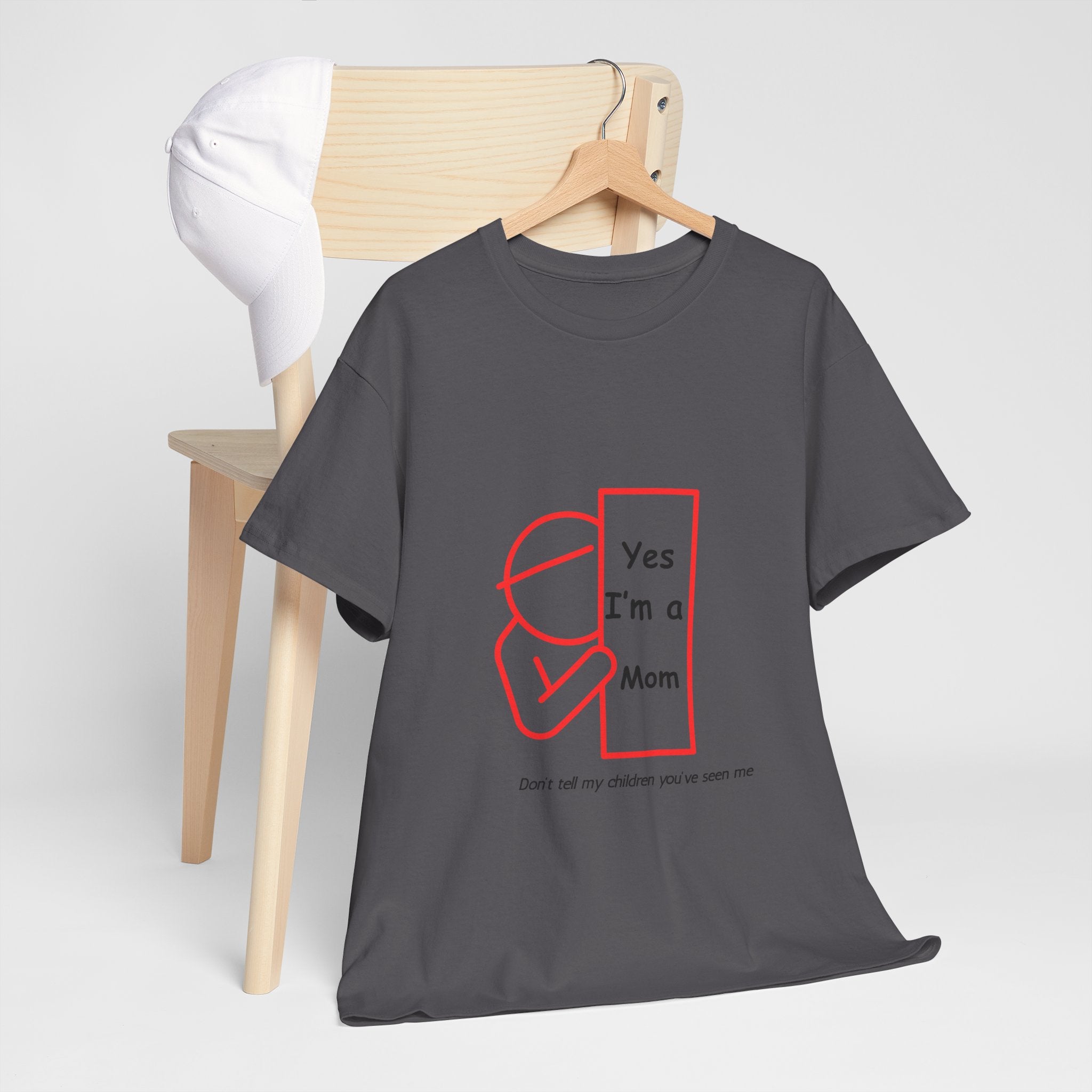 Hideaway Mom Funny Tee — "Don't Tell My Children" T-Shirt