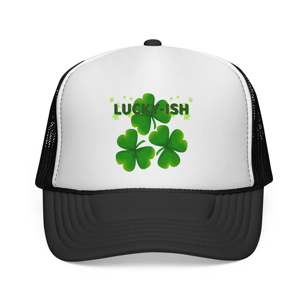 Lucky-ish Trucker Cap — Shamrock St. Patrick’s Day Mesh Hat